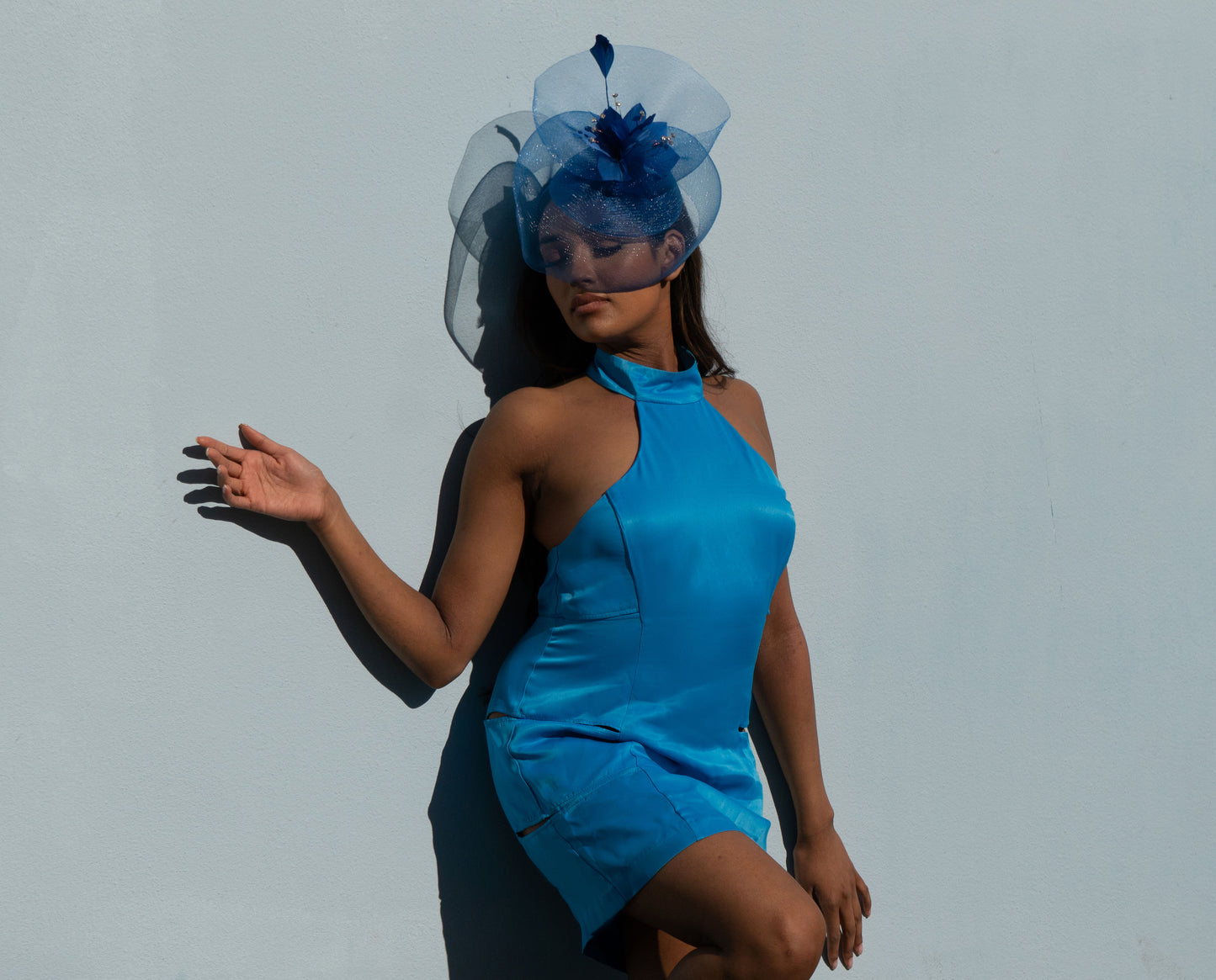 HELENA FASCINATOR BLUE