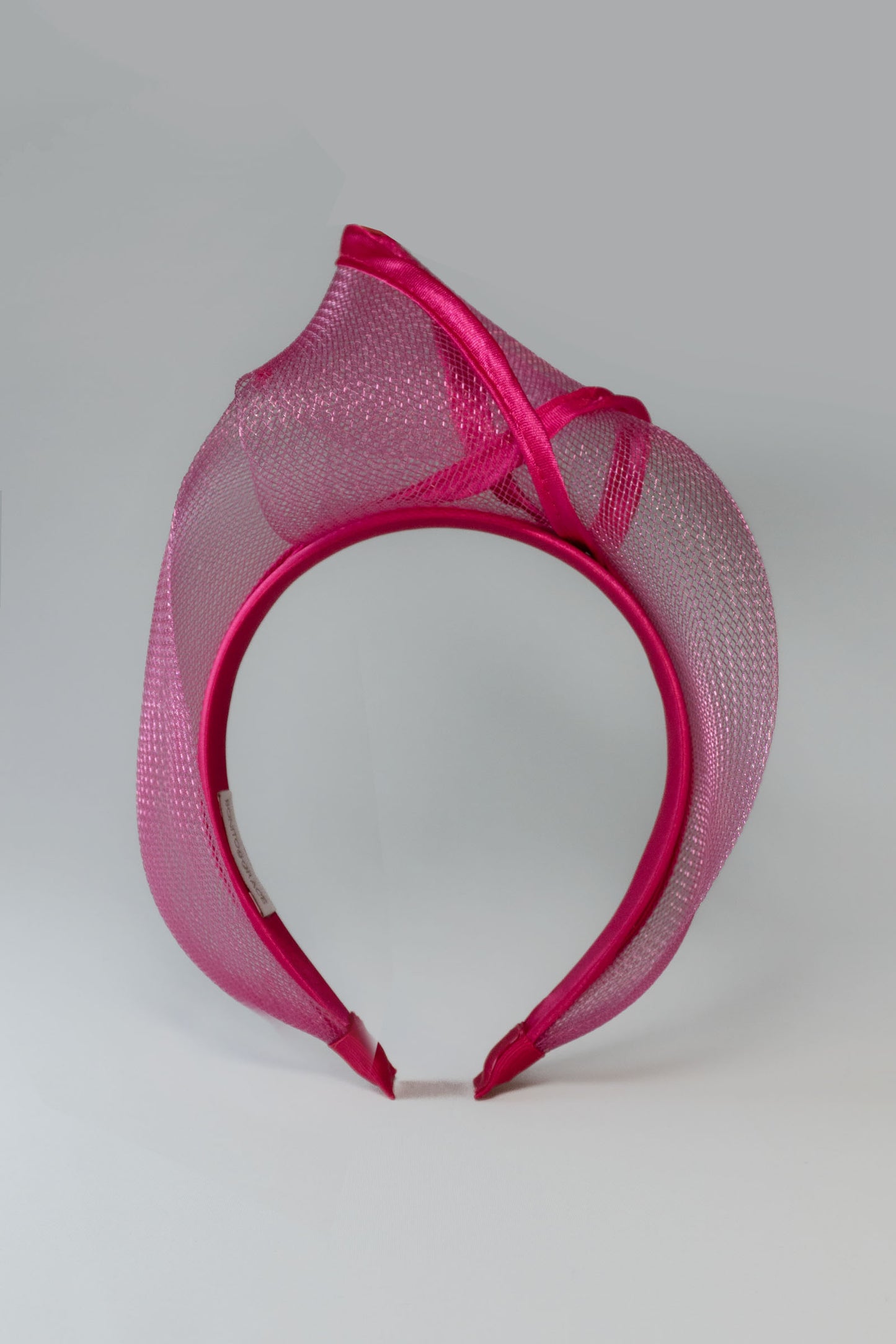 Fucshia mesh headband