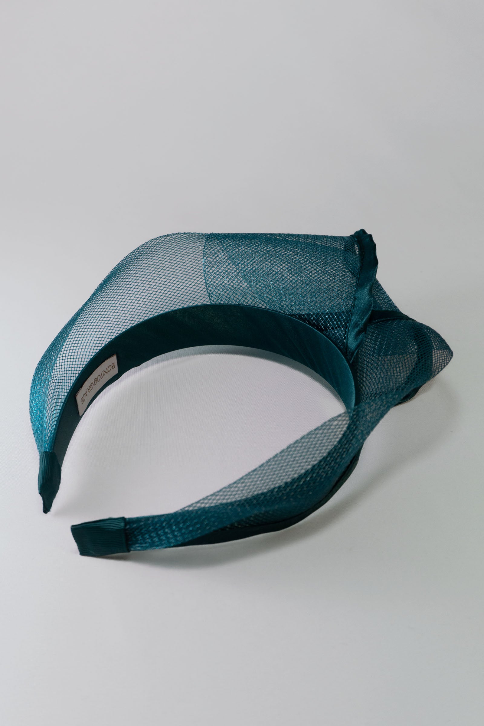 Teal mesh headband