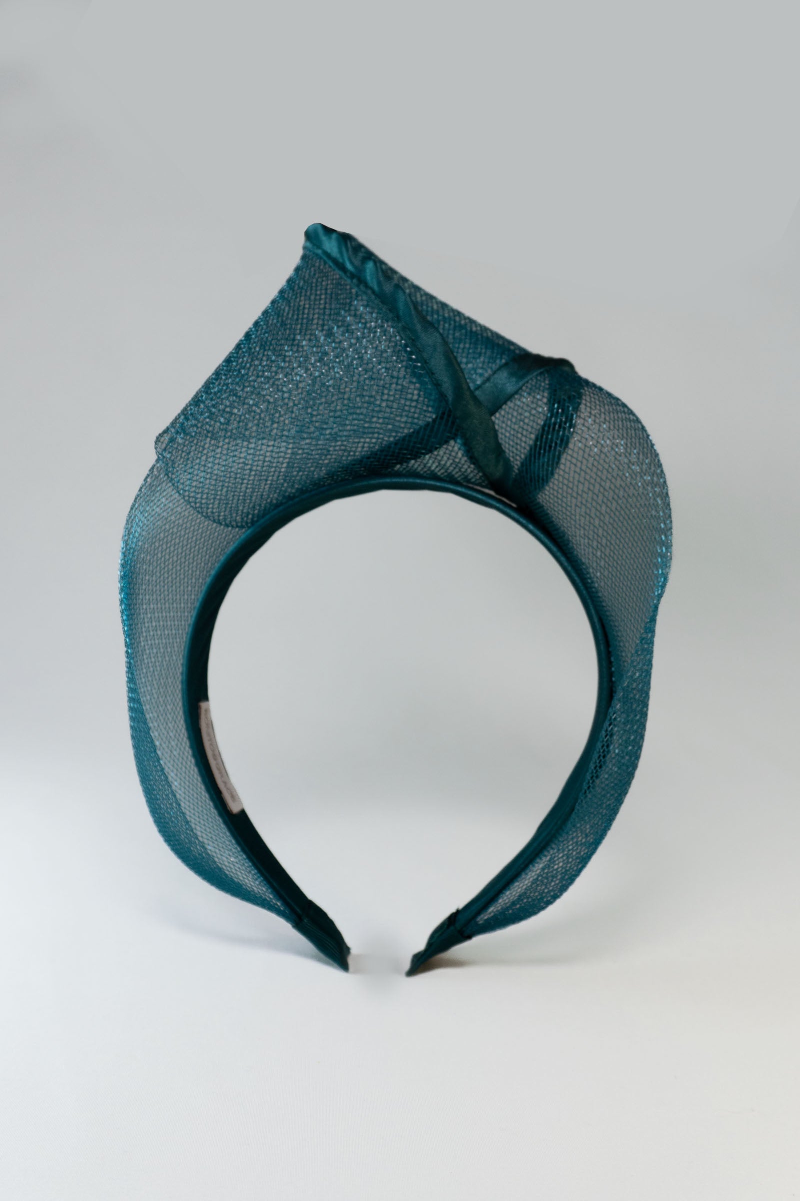 Teal mesh headband