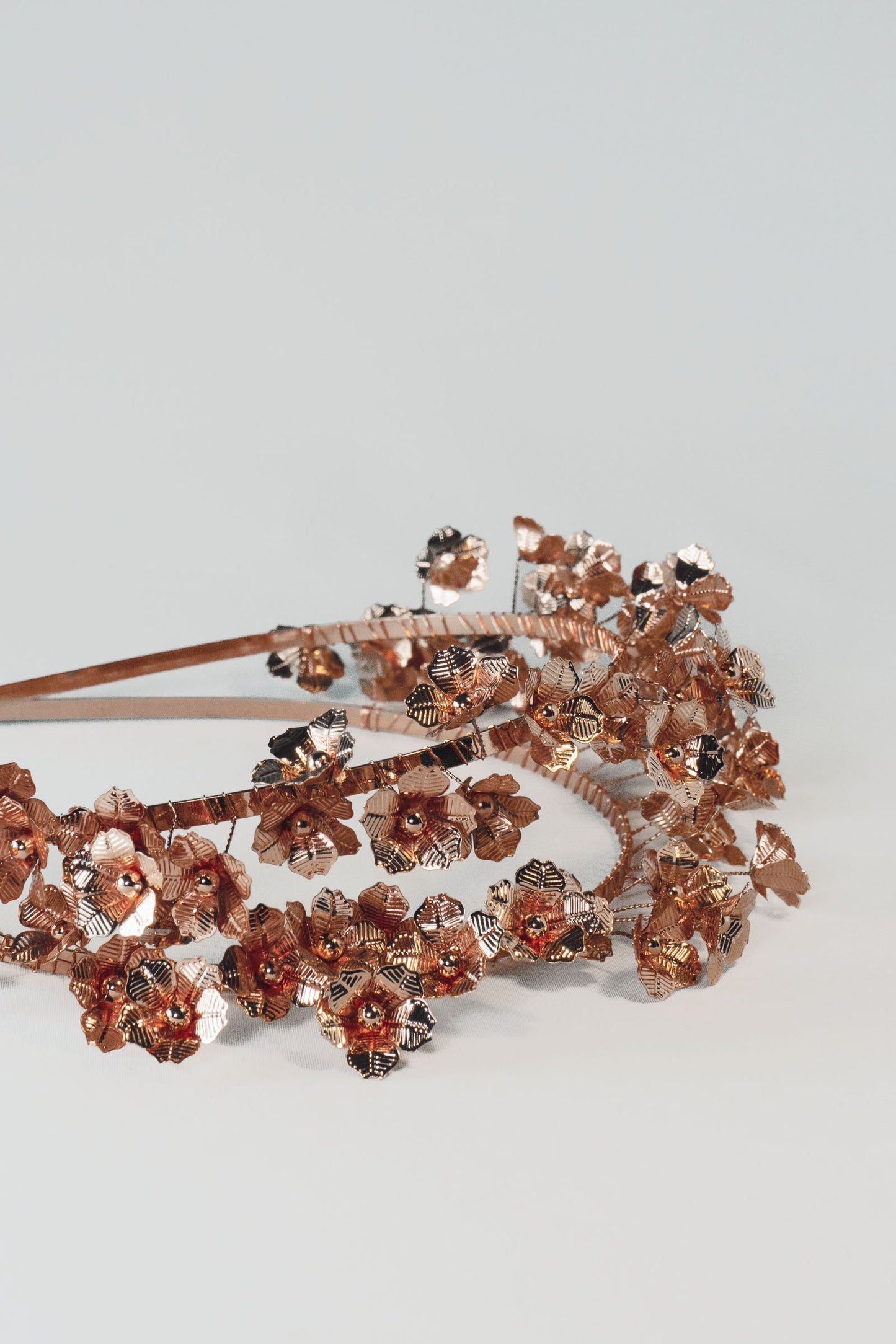 Rose Gold Floral Headband