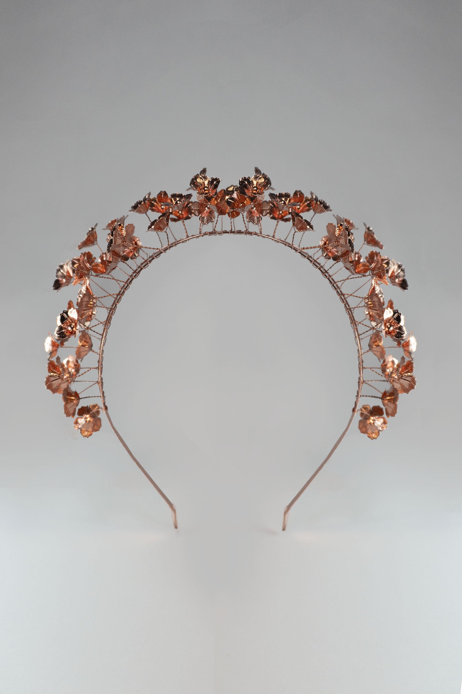 Rose Gold Floral Headband