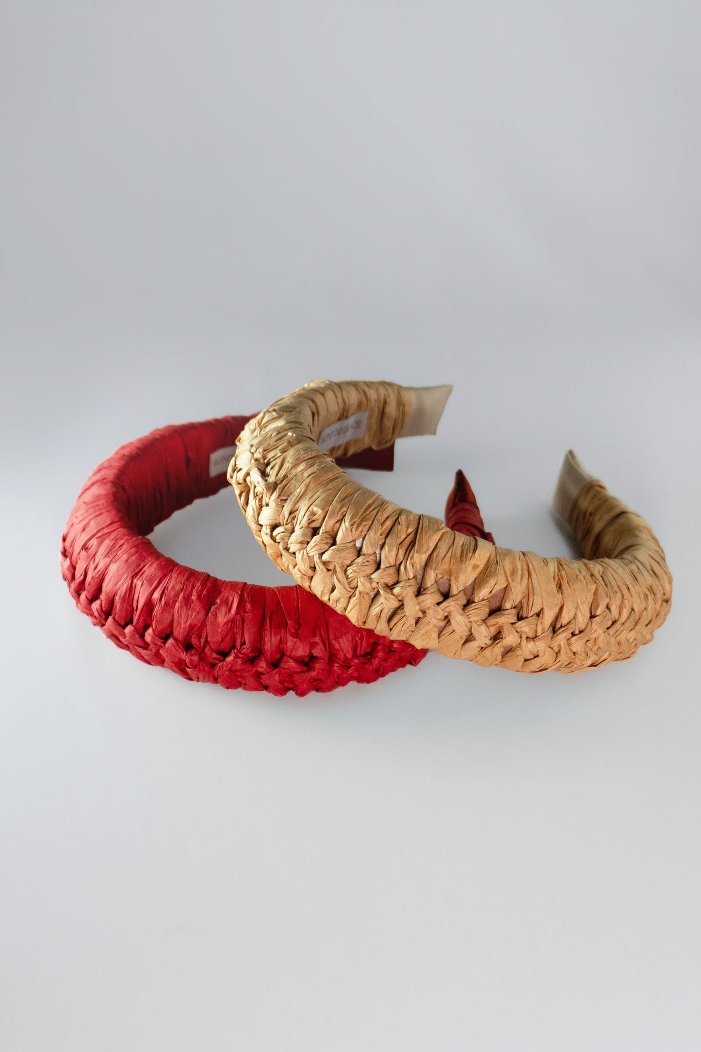 MEGHAN RAFFIA HEADBAND NATURAL