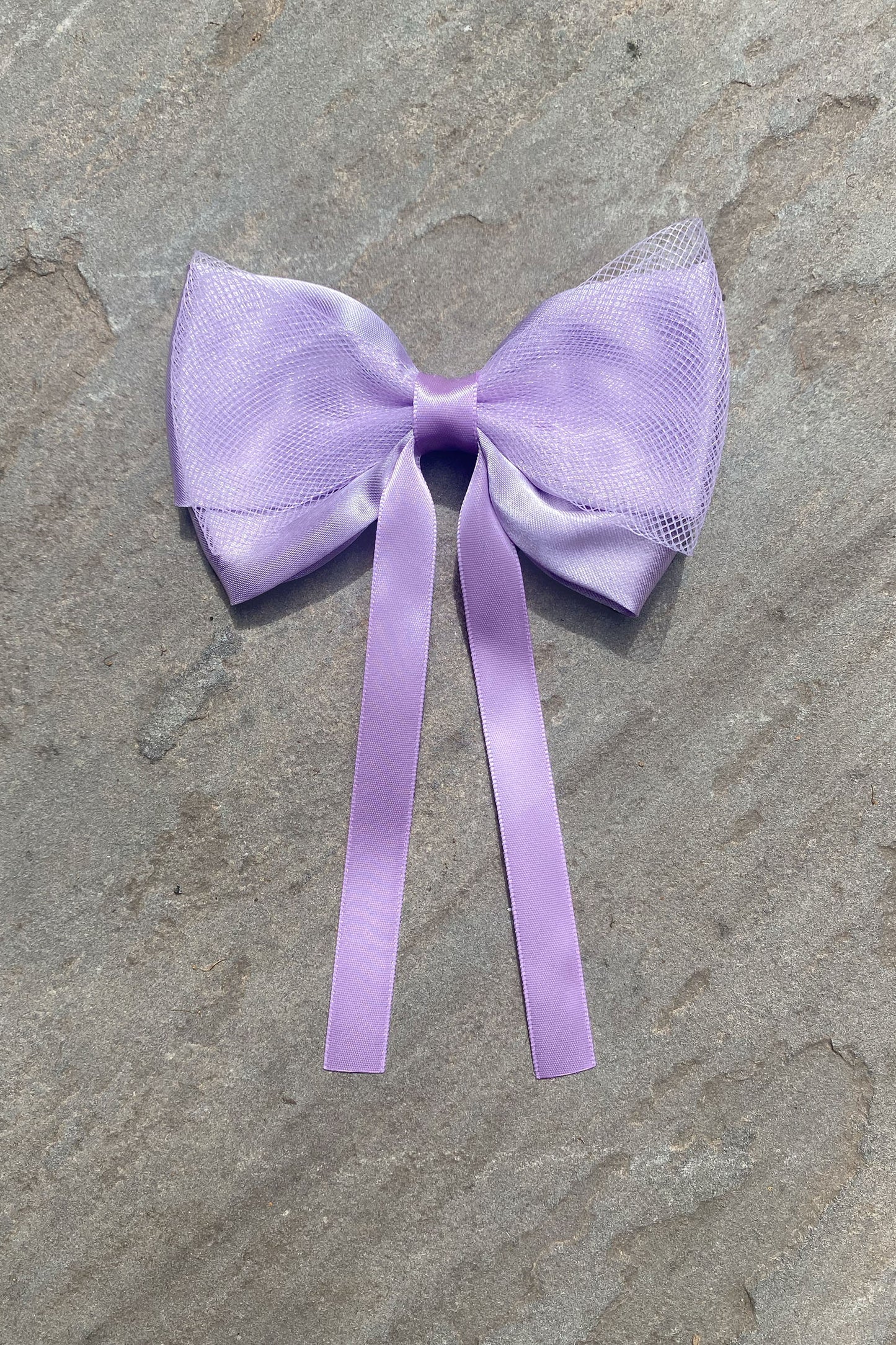 SOPHIA BOW CLIP - LILAC