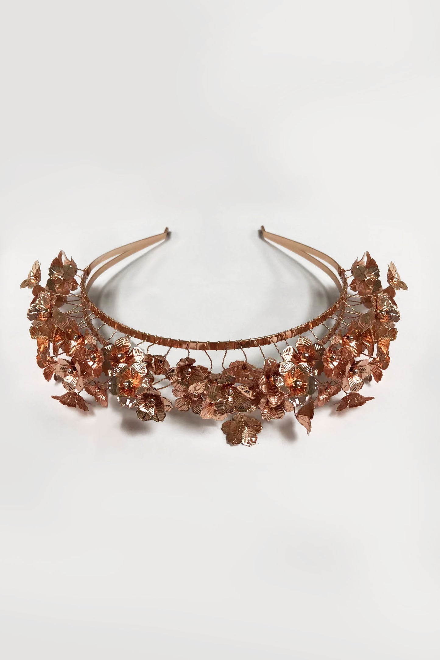Rose Gold Floral Headband